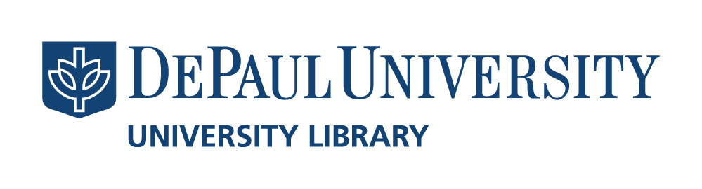 DePaul University Library Logo
